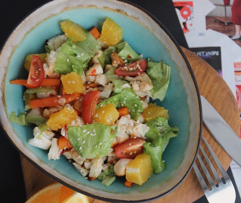 Recettes : Salade détox orange-pistaches